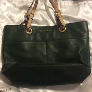 Leather Michael Kors purse